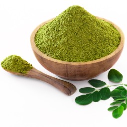 Moringa Leaf Powder Manufacturer - Factory Supply High Quality Organic Food Grade Healthcare Product Bulk Powder