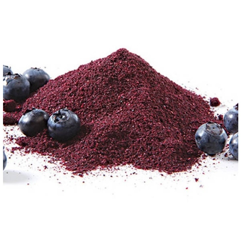 Freeze Dried Blueberry Juice Powder Manufacturer - High Quality 99.99% Water Soluble Fresh Powder