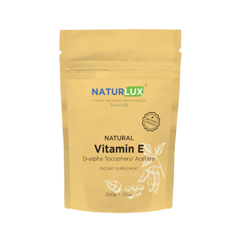 Natural Vitamin E Powder Manufacturer - Free Sample Available Best Price for Wholesale Supply