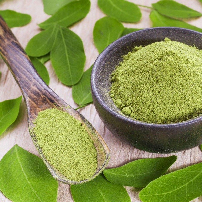 Moringa Leaf Powder Manufacturer - Factory Supply High Quality Organic Food Grade Healthcare Product Bulk Powder