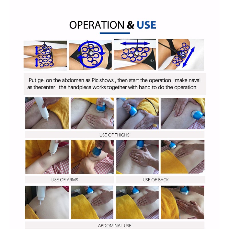 Vacuum RF Equipment Supplier - Therapy Vacuum Rf 40 28 khz Laser Portable Cavislim Lipolysis