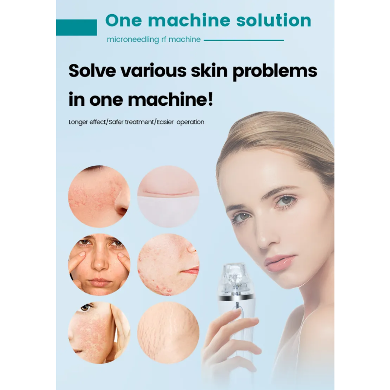 RF Microneedling Manufacturer - Huamei CE TUV 3 in 1rf Microneedling Skin Tightening Microneedle