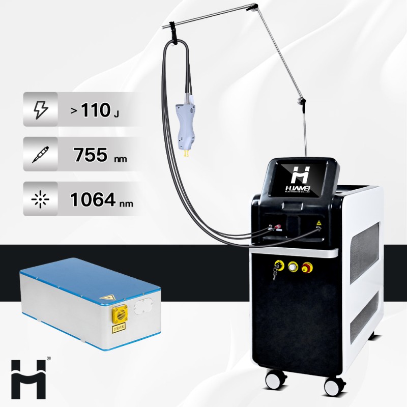 Alexandrite Laser Supplier - 2025 Huamei 755nm Long Pulse Nd-yag 1064nm Alexandrite