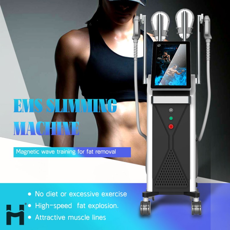 EMS Body Contouring Factory - Mobile Phone Control 2 In1 Neo 13 tesla Muscle Stimulator