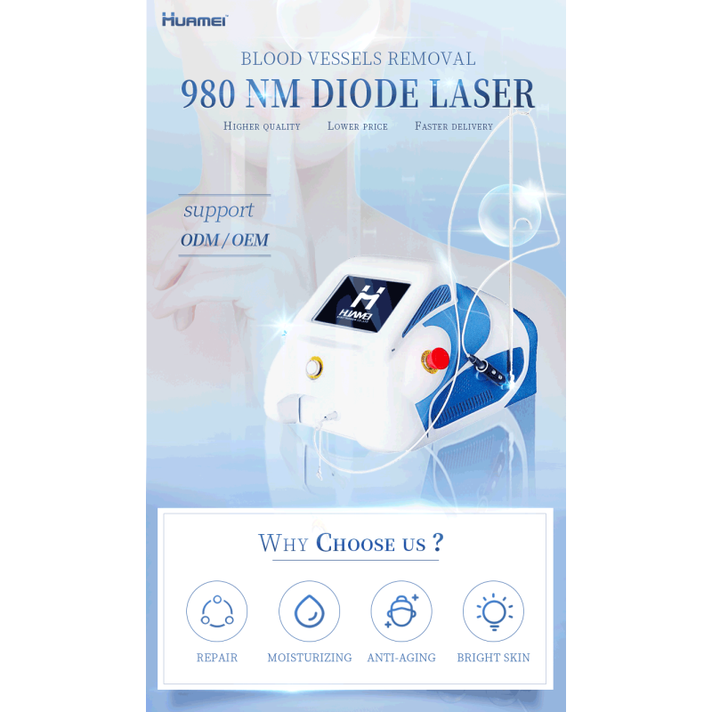 Diode Laser Machine Supplier - 2025 New 980nm Spider Vein Removal Nail Fungus Removal Vascular