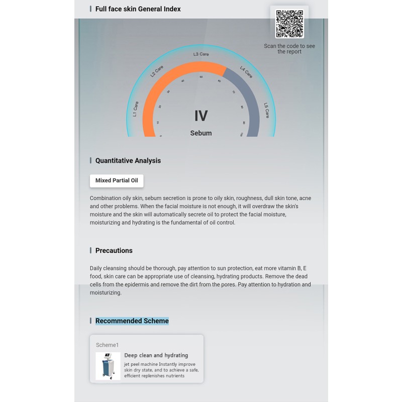 AI Skin Analyzer Manufacturer - 2025 New Arrivals 3D Facial Analysis Machine Skin Test Machine