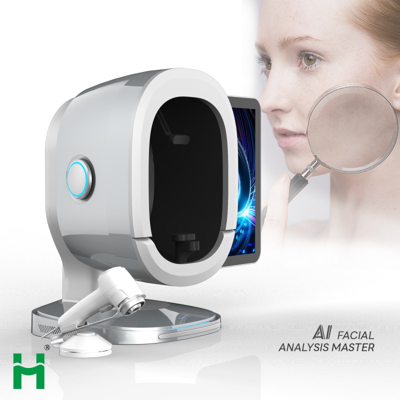 Skin Analyzer Supplier - 2025 3D Lamp Scan Portable with LCD Screen Fast 15S Facial Analysis