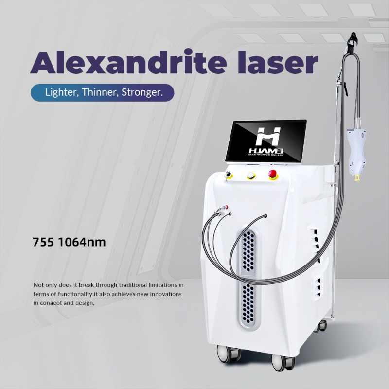 Alexandrite Laser Machine Supplier - 755nm 1064nm Gentle Permanent Advanced Cooling System