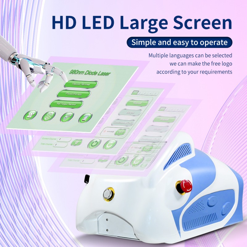 Diode Laser Manufacturer - 980nm Vascular Removal Nail Fungus Removal Laser Vascular Spider Veins