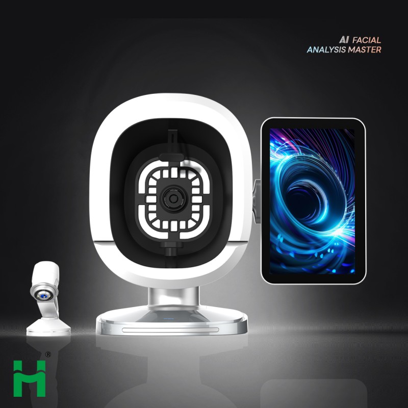AI Skin Analysis Machine Factory - Professional 3D Imaging Moisture Oil UV Spot APP Integration