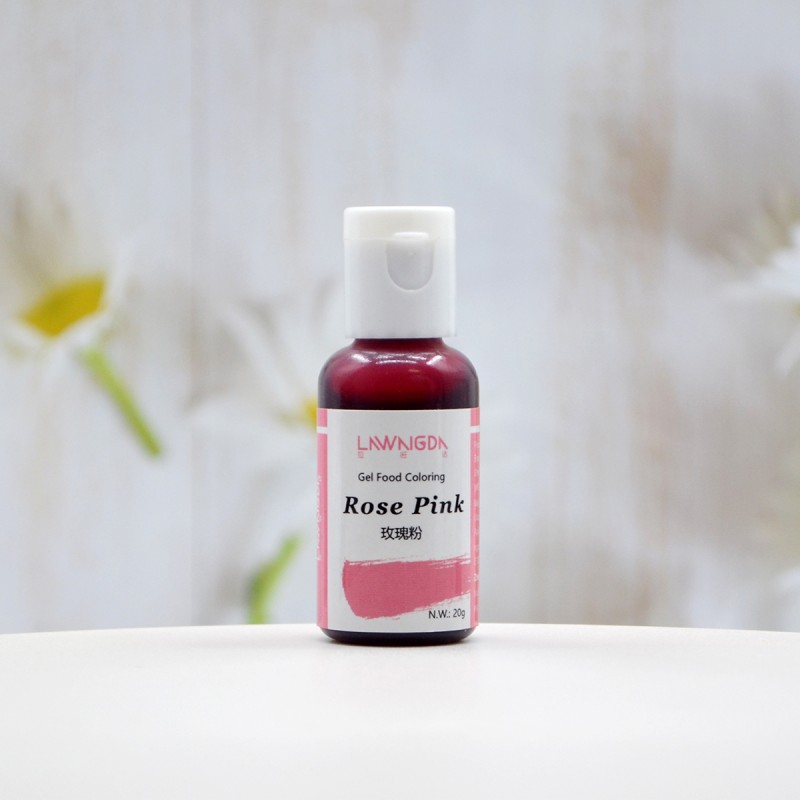 Edible Pigment Gel Manufacturer - Jelly Food Color Red Orange Black White for Ice Cream