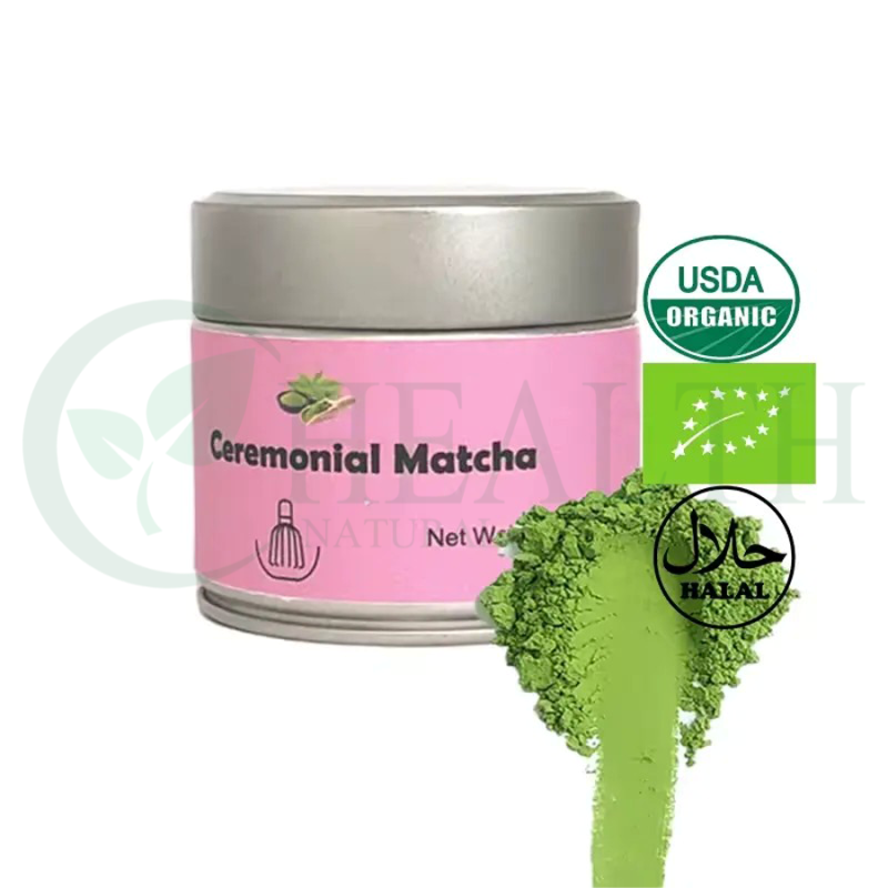 Matcha Powder Manufacturer - Ceremonial Grade with Lions Mane Mushroom Blend