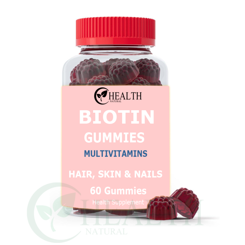 Biotin Gummies Manufacturer - OEM Private Label Vegan Hair Skin Nails