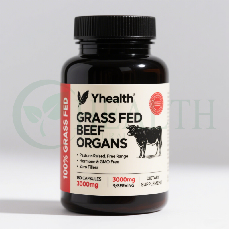 Beef Organ Capsules Factory - OEM/ODM 9 in 1 Grass Fed Organ Complex