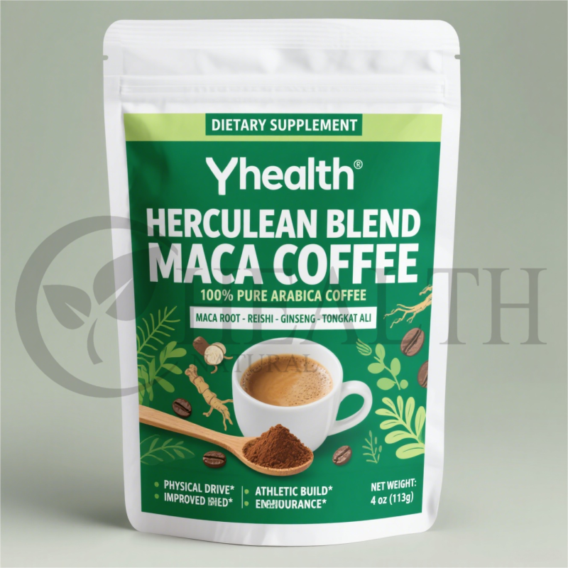 Maca Coffee Powder Supplier - Cream Flavor Instant Herbal Supplement for Men