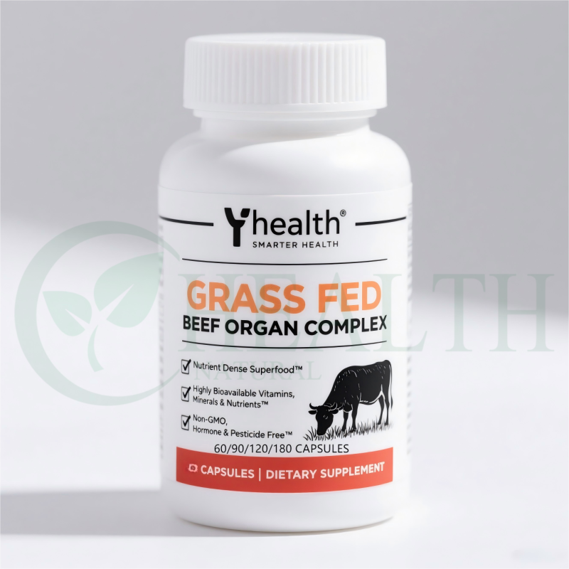 Beef Organ Capsules Manufacturer - Private Label Grass Fed Liver Kidney Heart