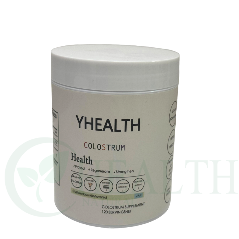 Bovine Colostrum Powder Manufacturer - Yhealth Custom Grass Fed High IgG