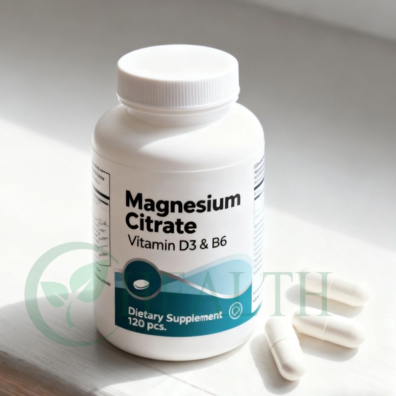 Magnesium Citrate Capsules Manufacturer - Non-GMO Supplement Top Quality