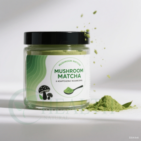 Mushroom Matcha Powder Supplier - OEM Private Label with Blue Spirulina Superfood