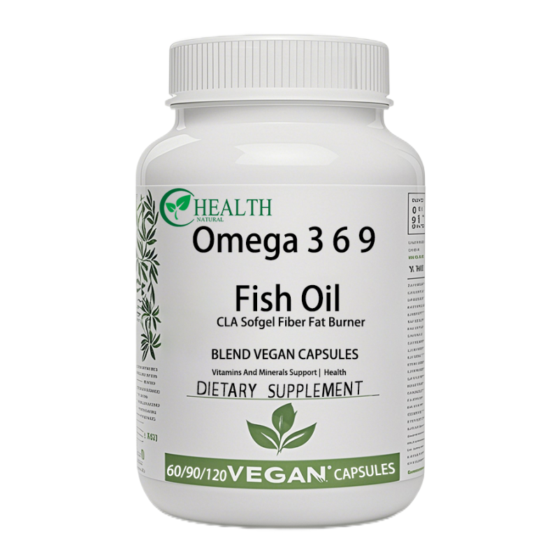 Omega-3 Fish Oil Capsules Factory - Sugar Free Superfood Supplement