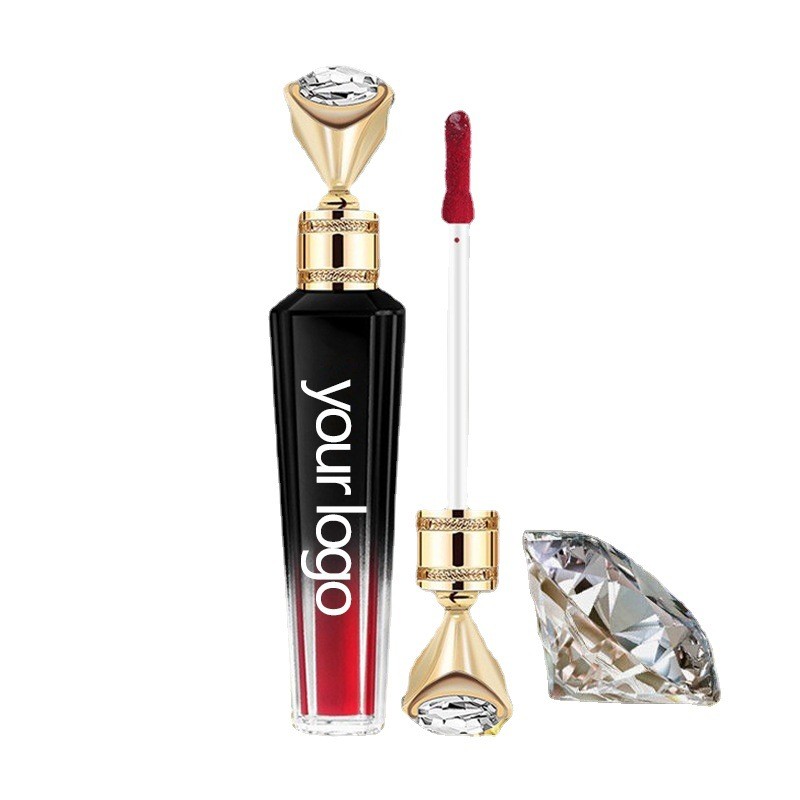 Lip Gloss Factory - Queen's Staff Diamond Edition Matte Velvet Waterproof Non-Fading