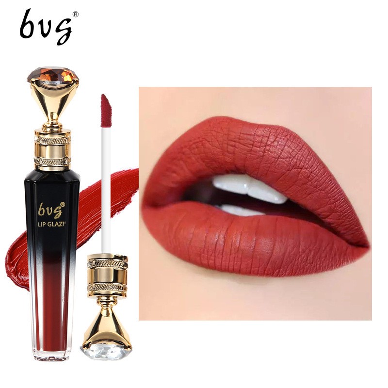 Lip Gloss Factory - Queen's Staff Diamond Edition Matte Velvet Waterproof Non-Fading