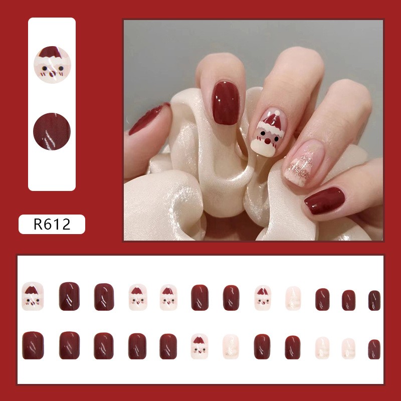 Nail Art Sheets Manufacturer - Wholesale 2024 Red Series Christmas Exclusive ABS
