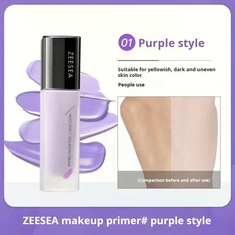 Isolation Cream Manufacturer - ZEESEA 60g Green Purple Skin Authentic Isolated Primer