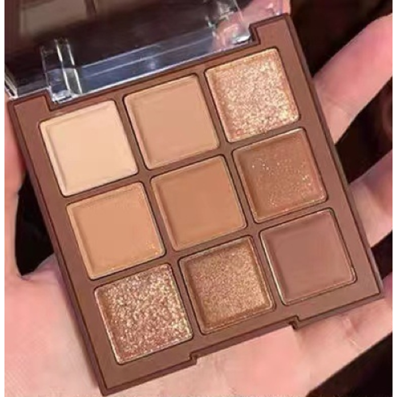 Eyeshadow Palette Factory - 9 Colors High Quality Glitter Chocolate Waterproof
