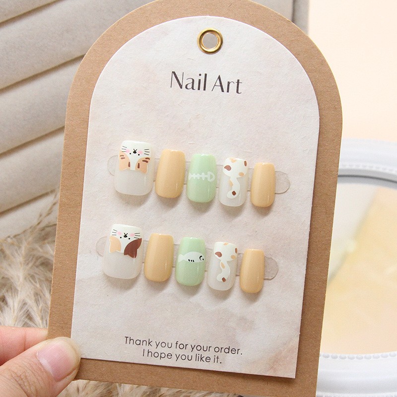 Press Nail Tips Factory - Designer Custom Wholesale Short Acrylic Gel Coffin High Quality