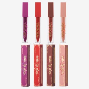 Lip Stain Factory - OEM ODM Nonstick Cup 4 Colors Matte Moisturizing Waterproof