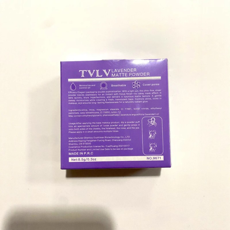 Setting Balm Manufacturer - Lavender Waterproof Sweatproof Long-Lasting Purple Oil-Control