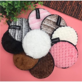 Face Pads Manufacturer - Hot Seller Reusable Microfiber Round Soft Cotton Make-Up Remover