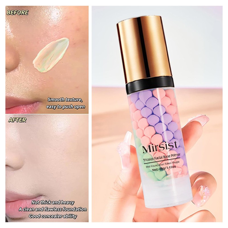 Foundation Cream Factory - AMZ Hot Natural Plant Based Whitening Tricolor Rainbow