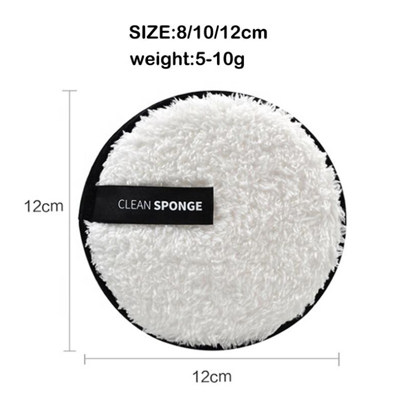 Face Pads Manufacturer - Hot Seller Reusable Microfiber Round Soft Cotton Make-Up Remover