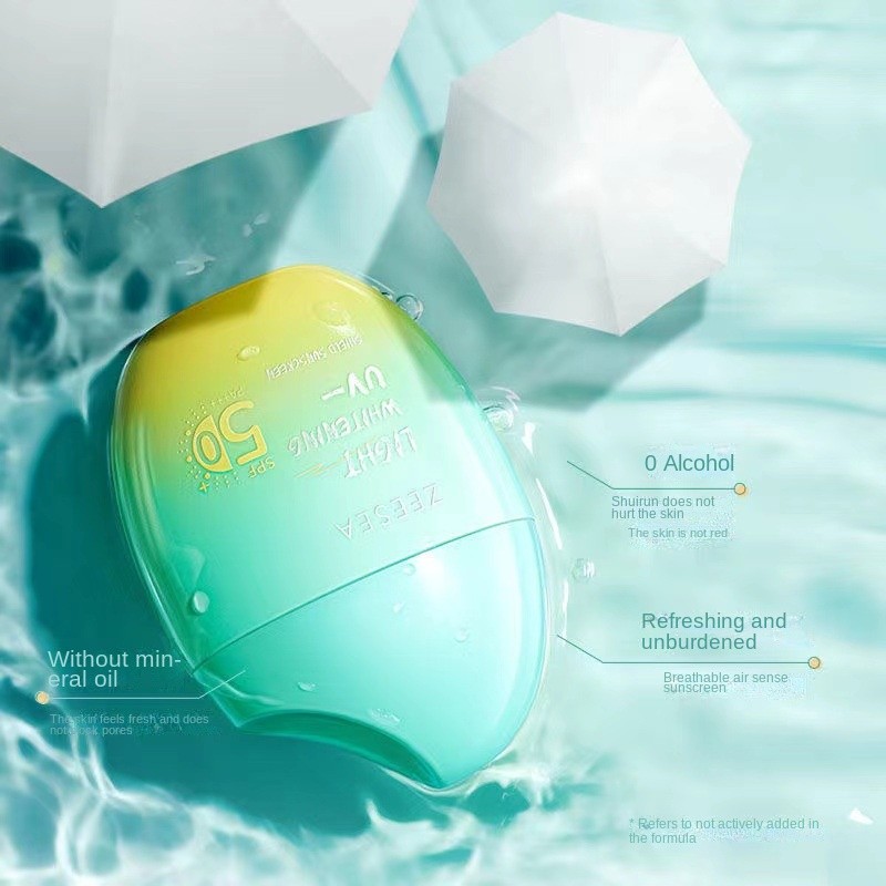 Sunscreen Cream Supplier - ZEESEA Herbal Whitening SPF 50 Anti-Ultraviolet 40g