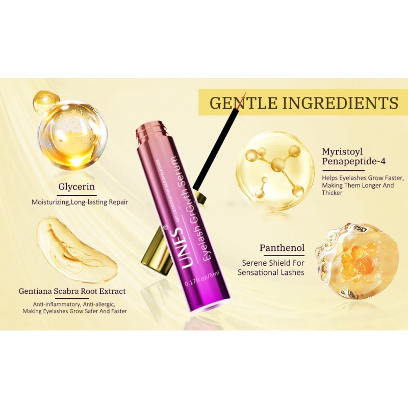 Eyelash Serum Factory - Wholesale 5ml Vegan Brow Growth Pure Natural Enhancer