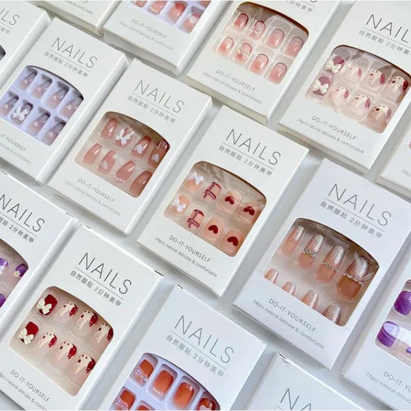 Press On Nails Supplier - Wholesale New Style Fashion Coffin Long Ballerina Tip