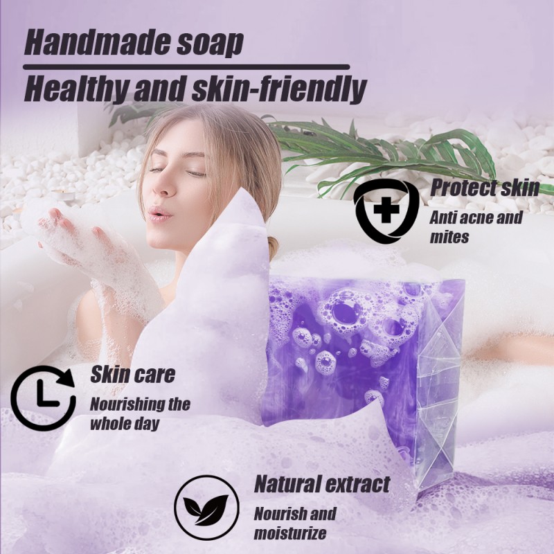 Lavender Soap Manufacturer - High Quality Artisan Handmade Quick Cleaning Facial Acne