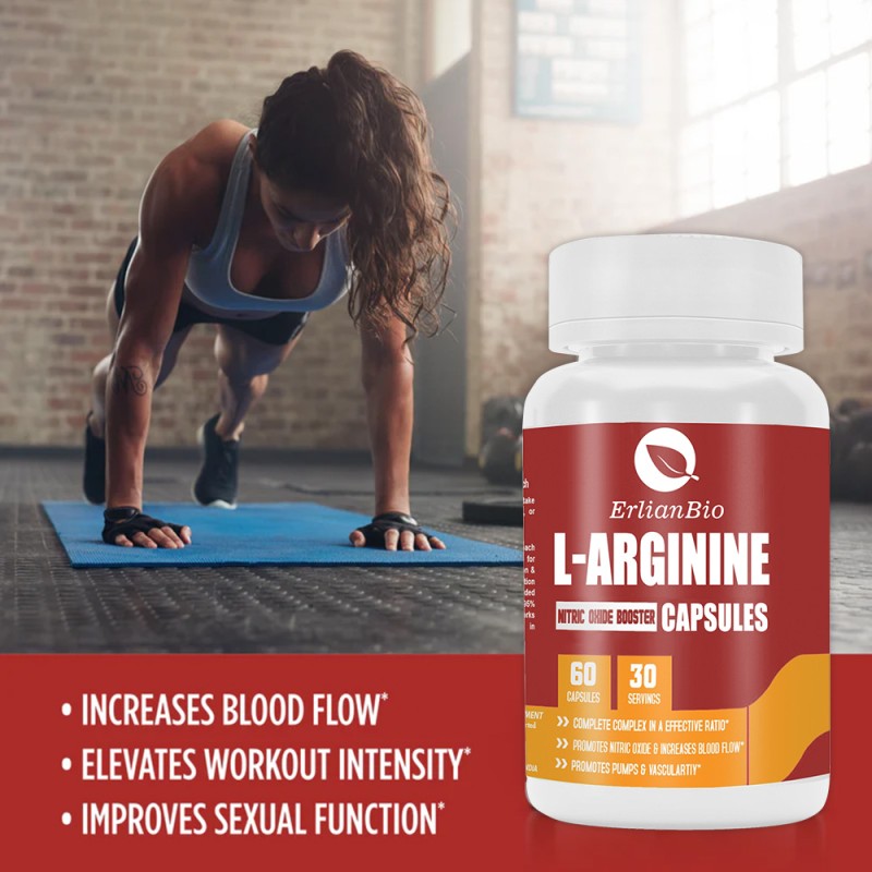 L-arginine Capsules Factory - Wholesale Bulk Amino 3000mg L-Citrulline Supplement Nitric Oxide