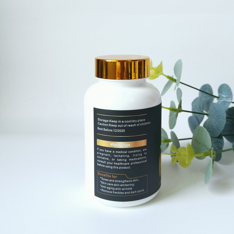 Whitening Pills Manufacturer - 100% Organic Hot Selling 1000mg Glutathione Collagen Bleaching