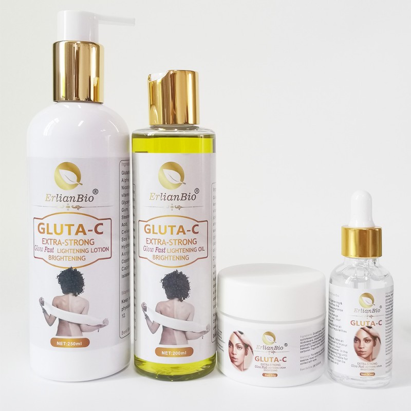 Skincare Sets Manufacturer - Private Label Glutathione Whitening Product Sets 24 Hours Moisturizing