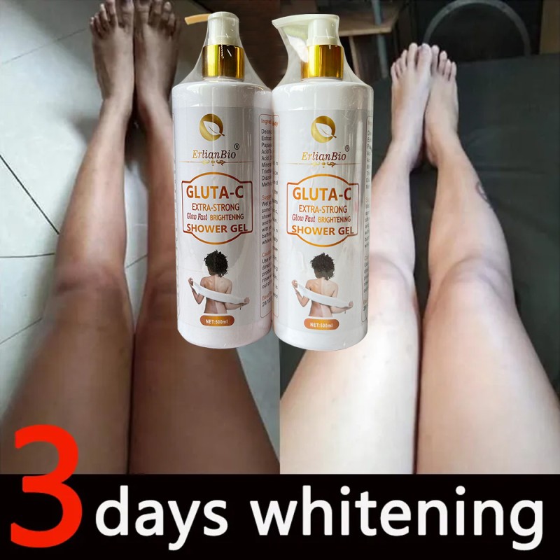 Whitening Shower Gel Supplier - OEM Private Label Glutathione Collagen Ultimate Whitening Bath