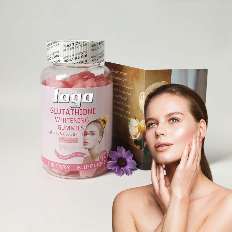 Collagen Gummies Factory - 100% Customized Anti Age Collagen Gummy Rabbit Heart Bear Fish Shape