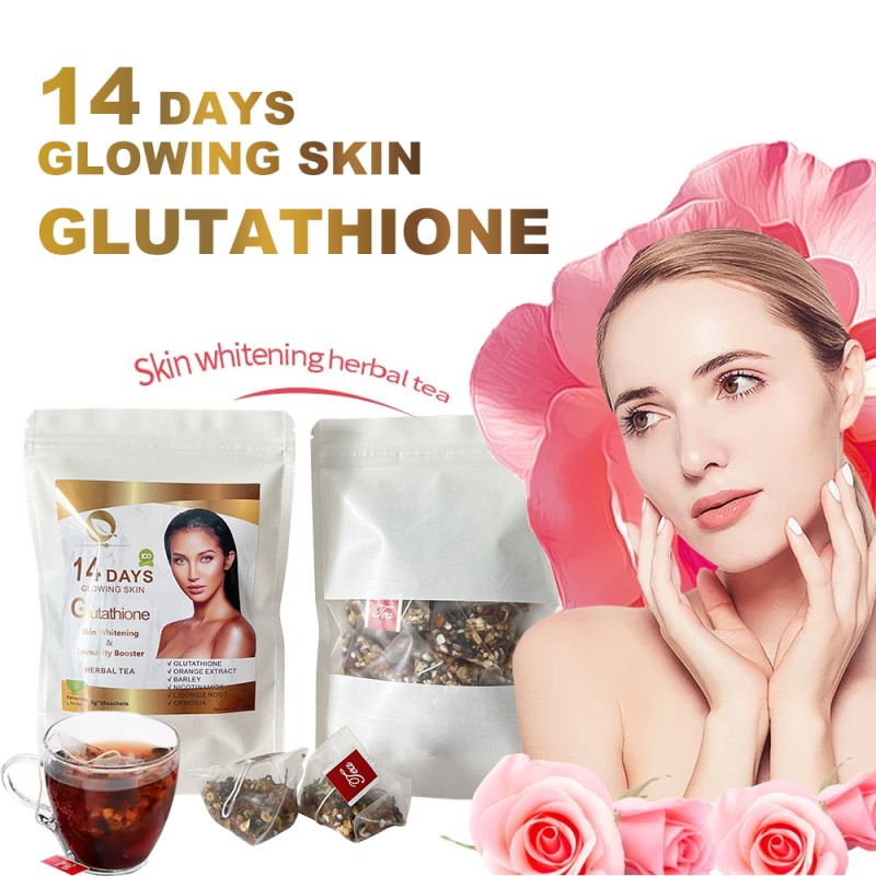 Whitening Tea Manufacturer - Organic 14Days Skin Whitening Glowing Herbal Lightening Teas