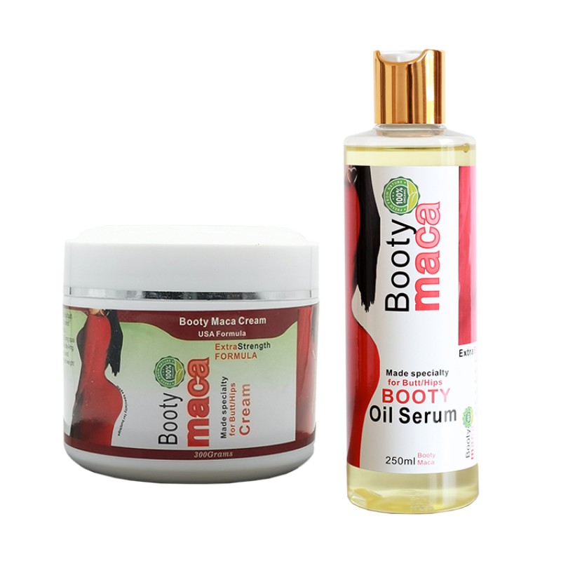 Butt Enlargement Oil Factory - Best Natural Herbal Ingredients Bigger Buttock Maca Serum
