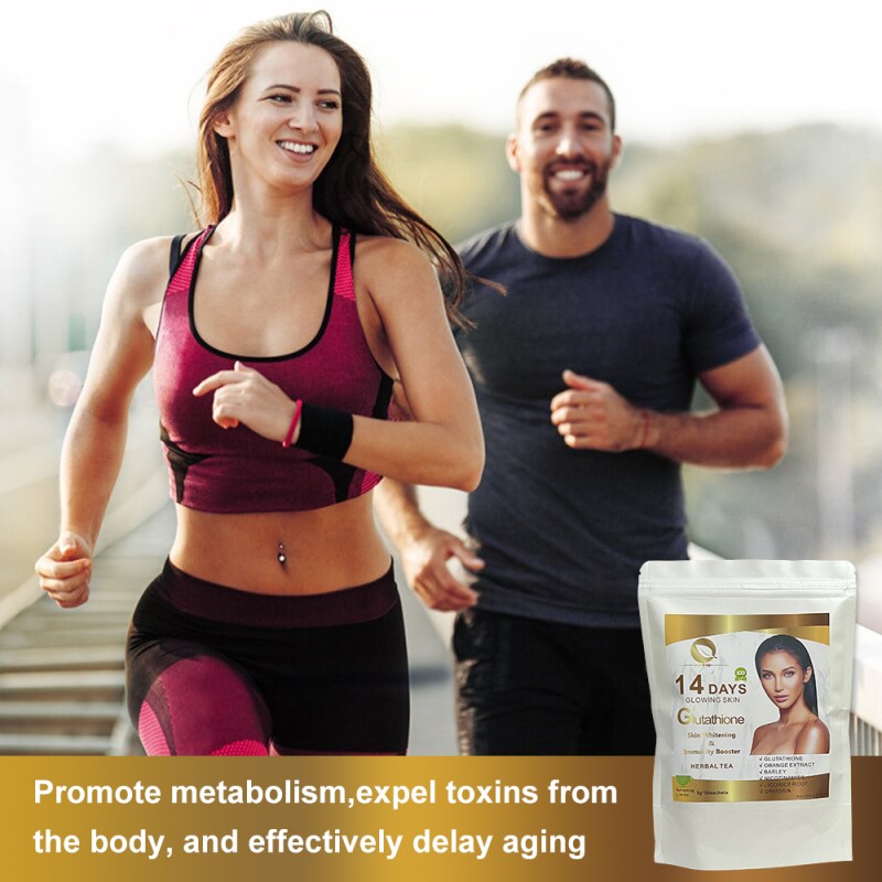 Skin Whitening Tea Supplier - Hot Selling OEM 28 Days Glow Tea Herbal Anti Aging Lightening