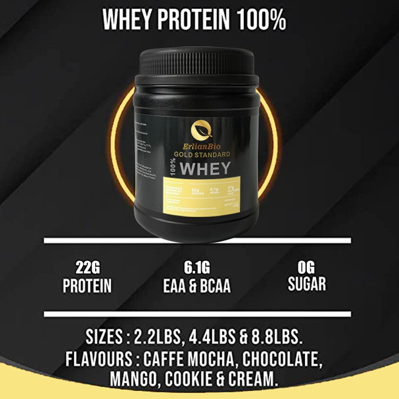 Whey Protein Powder Supplier - OEM Gold Standard Sport Nutrition Isolate Private Label