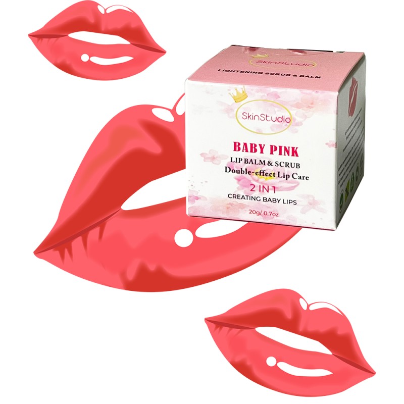 Lip Care Manufacturer - Private Label for Black Lips Exfoliating 2 in 1 Natural Gentle Care