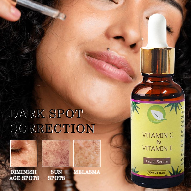 Face Serum Factory - Whitening Frming Private Label Vitamin C Vitamin E Anti Aging Brightening
